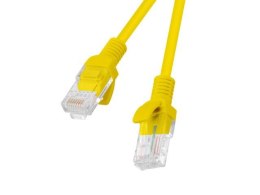 Patchcord Lanberg UTP kat.6 10m żółty LANBERG