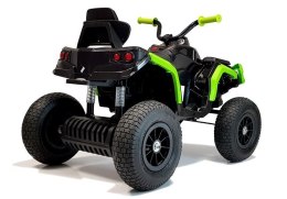 Quad na Akumulator BDM0906 Pompowane Koła Czarny LEAN CARS