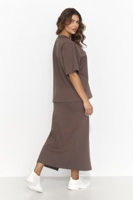 Spódnica Komplet Model NU468 Czekolada - Numinou Numinou