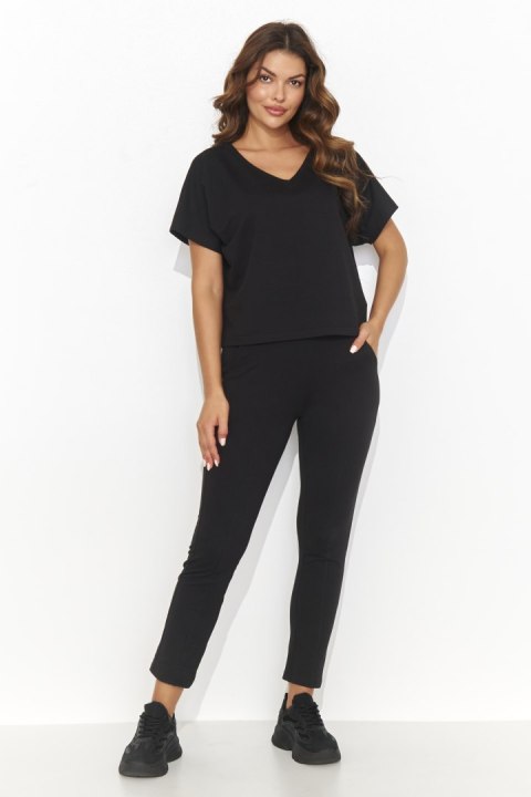 Spodnie Komplet Model NU472 Black - Numinou Numinou Spodnie Komplet Model NU472 Black - Numinou Numinou