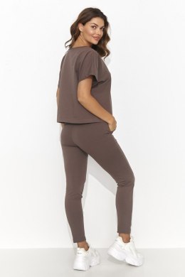 Spodnie Komplet Model NU472 Czekolada - Numinou Numinou