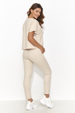 Spodnie Komplet Model NU472 Light Beige - Numinou Numinou