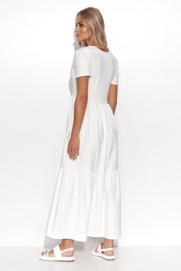 Sukienka Model M549 Śmietana - Makadamia Makadamia