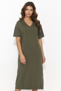 Sukienka Model NU467 Khaki - Numinou Numinou Sukienka Model NU467 Khaki - Numinou Numinou