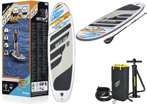 Dmuchana Deska Sup Hydro-Force 305 x 84 x 12 cm Bestway 65342 Bestway Dmuchana Deska Sup Hydro-Force 305 x 84 x 12 cm Bestway 65342 Bestway