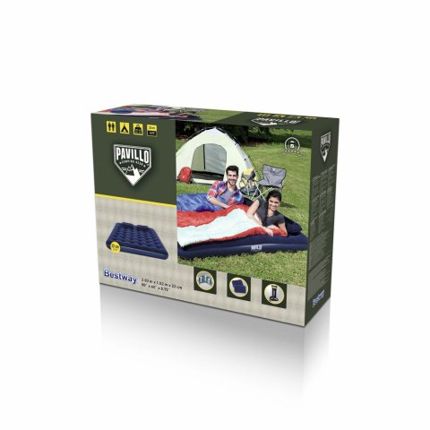 Dmuchany Materac, Pompka 203 x 152 x 22 cm Bestway 67374 Bestway