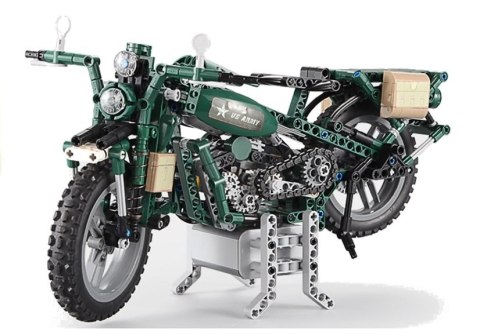 Klocki Konstrukcyjne Cada Motocykl Militarny 550el CaDA Klocki Konstrukcyjne Cada Motocykl Militarny 550el CaDA