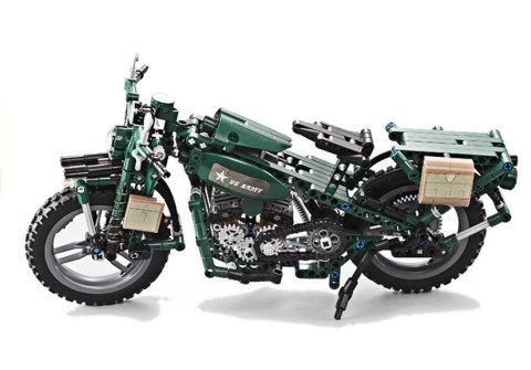 Klocki Konstrukcyjne Cada Motocykl Militarny 550el CaDA Klocki Konstrukcyjne Cada Motocykl Militarny 550el CaDA