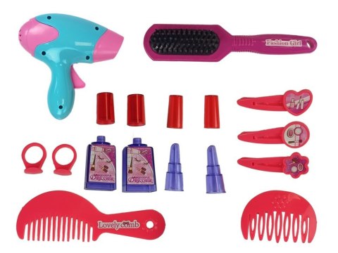 Rozkładana Toaletka Zestaw Piękności w Walizce LEAN Toys