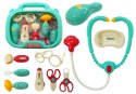 Zestaw Lekarski Walizka Turkusowa LEAN Toys