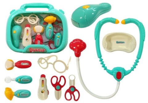 Zestaw Lekarski Walizka Turkusowa LEAN Toys Zestaw Lekarski Walizka Turkusowa LEAN Toys