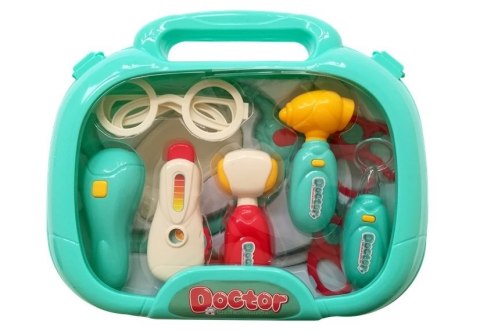 Zestaw Lekarski Walizka Turkusowa LEAN Toys Zestaw Lekarski Walizka Turkusowa LEAN Toys