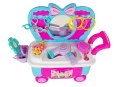 Zestaw Piękności Toaletka na Wózku z Akcesoriami LEAN Toys