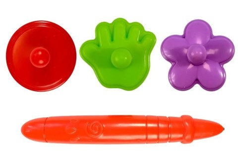Znikopis Tablica Magnetyczna Do Rysowania 3 Stempelki Rysik LEAN Toys