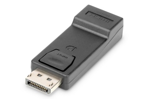 Adapter DIGITUS DisplayPort, DP-HDMI typA, M/Ż Digitus Adapter DIGITUS DisplayPort, DP-HDMI typA, M/Ż Digitus