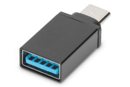 Adapter DIGITUS USB 3.0 SuperSpeed Typ USB C/USB A M/Ż czarny Digitus