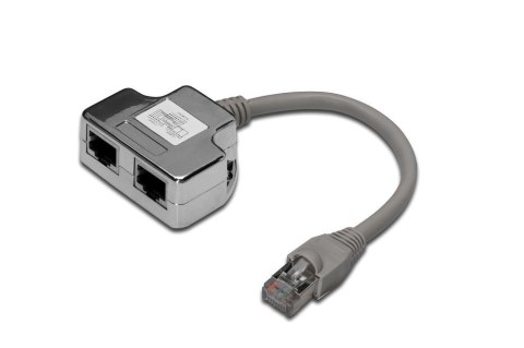 Adapter RJ45 DIGITUS DN-93904 2x gniazdo RJ45 kat.5e Digitus