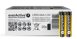 Baterie alkaliczne AAA/LR03 everActive Industrial Alkaline 40 sztuk Everactive