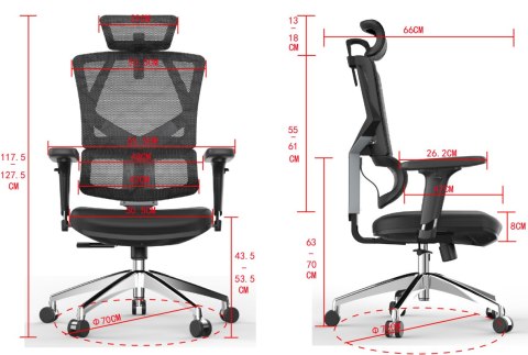 Fotel ergonomiczny ANGEL biurowy obrotowy Dakota 2.0 ANGEL Fotel ergonomiczny ANGEL biurowy obrotowy Dakota 2.0 ANGEL