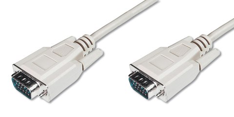Kabel VGA DIGITUS 1080p 60Hz FHD Typ DSUB15/DSUB15 M/M szary 1,8m Digitus Kabel VGA DIGITUS 1080p 60Hz FHD Typ DSUB15/DSUB15 M/M szary 1,8m Digitus