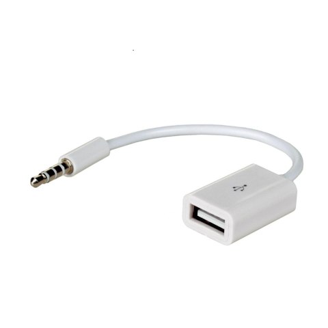 Kabel adapter Akyga AK-AD-24 USB 2.0 A(F) - mini Jack(M) AKYGA Kabel adapter Akyga AK-AD-24 USB 2.0 A(F) - mini Jack(M) AKYGA