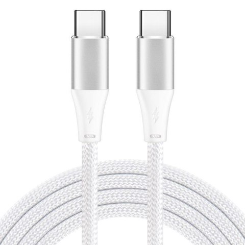 Kabel iBOX IKUTC2W USB-C 60W 2m White IBOX