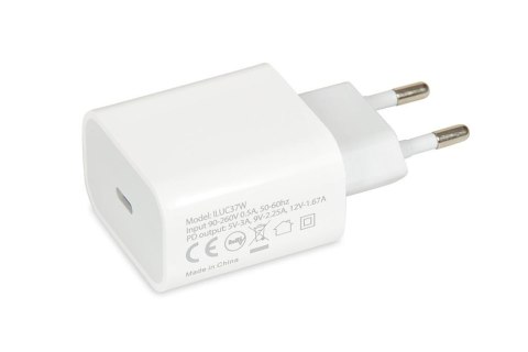 Ładowarka sieciowa iBOX C-37 USB-C PD20W, kabel USB-C do Lightning IBOX Ładowarka sieciowa iBOX C-37 USB-C PD20W, kabel USB-C do Lightning IBOX