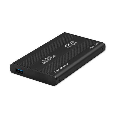Obudowa Qoltec na dysk HDD/SSD 2.5" SATA3 | USB 3.0 | Czarna Qoltec
