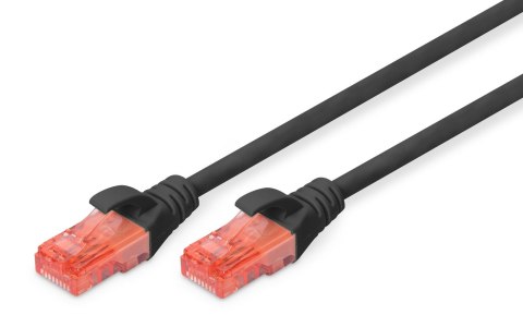 Patchcord DIGITUS UTP kat. 6 10m PVC czarny Digitus