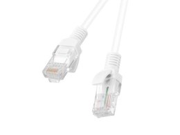 Patchcord Lanberg UTP kat.6 0,25m biały LANBERG