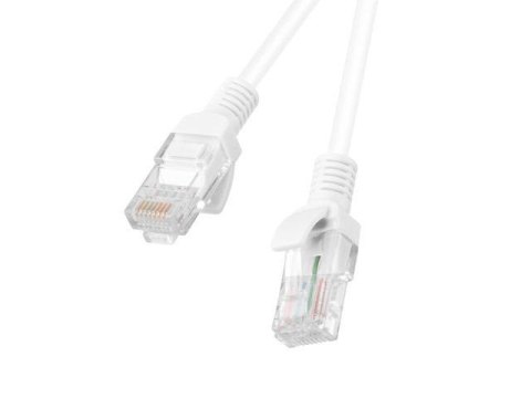 Patchcord Lanberg UTP kat.6 0,25m biały LANBERG