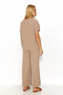 Spodnie Komplet Model M831 Cappuccino - Makadamia Makadamia