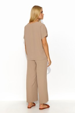Spodnie Komplet Model M831 Cappuccino - Makadamia Makadamia