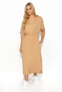 Sukienka Model M822 Beige - Makadamia Makadamia
