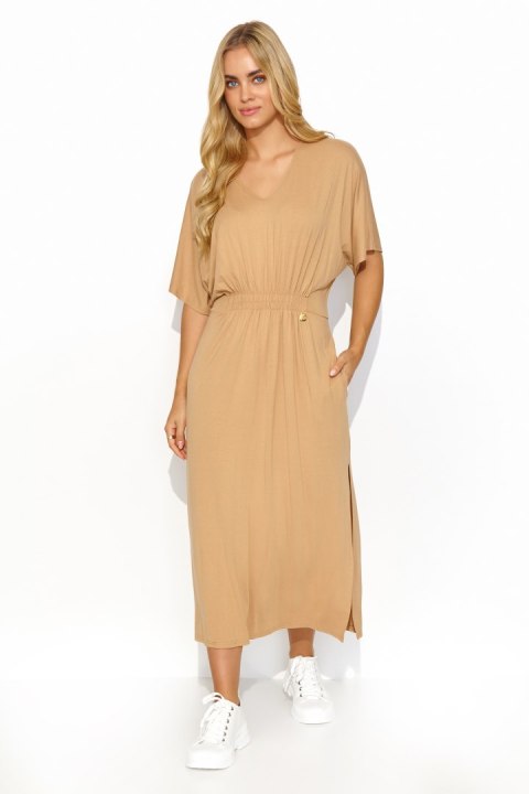 Sukienka Model M822 Beige - Makadamia Makadamia