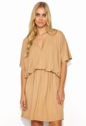 Sukienka Model M827 Beige - Makadamia Makadamia
