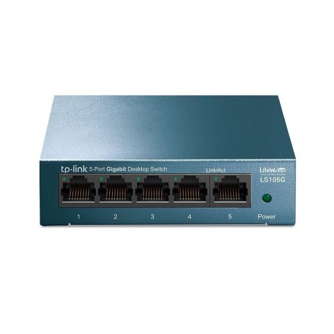 Switch niezarządzalny TP-Link LS105G 5x100/1000 TP-LINK Switch niezarządzalny TP-Link LS105G 5x100/1000 TP-LINK
