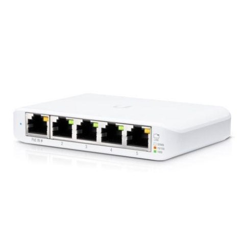 Switch zarządzalny UBIQUITI USW Flex-Mini UNIFI COMPACT 5x 10/100/1000Mb/s 1x PoE Ubiquiti Networks Inc Switch zarządzalny UBIQUITI USW Flex-Mini UNIFI COMPACT 5x 10/100/1000Mb/s 1x PoE Ubiquiti Networks Inc