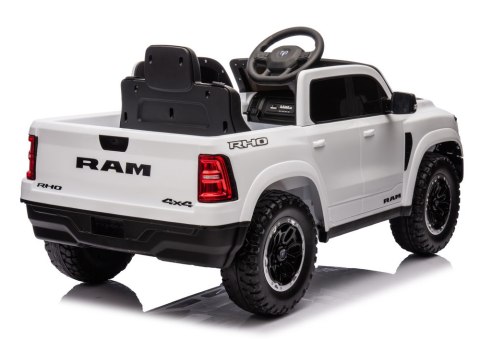 Auto Na Akumulator ZB618 Dodge Ram Biały LEAN CARS Auto Na Akumulator ZB618 Dodge Ram Biały LEAN CARS