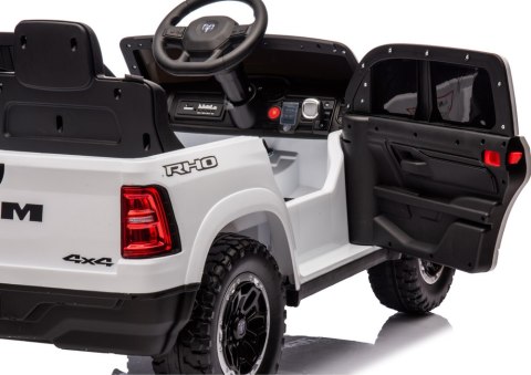 Auto Na Akumulator ZB618 Dodge Ram Biały LEAN CARS Auto Na Akumulator ZB618 Dodge Ram Biały LEAN CARS