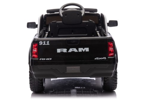 Auto Na Akumulator ZB618P Dodge Ram Policyjny Czarny LEAN CARS Auto Na Akumulator ZB618P Dodge Ram Policyjny Czarny LEAN CARS