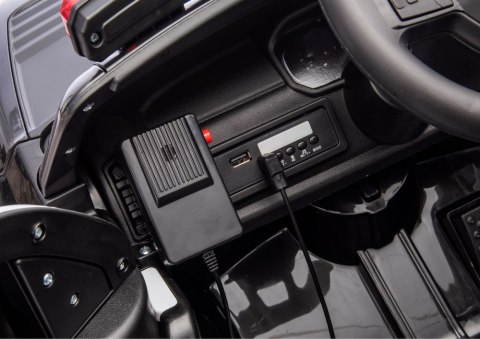 Auto Na Akumulator ZB618P Dodge Ram Policyjny Czarny LEAN CARS Auto Na Akumulator ZB618P Dodge Ram Policyjny Czarny LEAN CARS