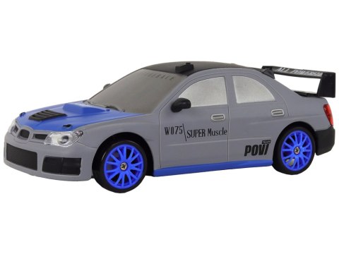 Autko Sportowe Zdalnie Sterowane R/C 1:24 Szare Wymienne Koła LEAN Toys Autko Sportowe Zdalnie Sterowane R/C 1:24 Szare Wymienne Koła LEAN Toys