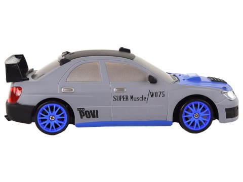 Autko Sportowe Zdalnie Sterowane R/C 1:24 Szare Wymienne Koła LEAN Toys Autko Sportowe Zdalnie Sterowane R/C 1:24 Szare Wymienne Koła LEAN Toys