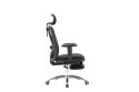 Fotel ergonomiczny ANGEL biurowy obrotowy eurOpa plus z podnóżkiem ANGEL