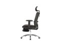Fotel ergonomiczny ANGEL biurowy obrotowy eurOpa plus z podnóżkiem ANGEL
