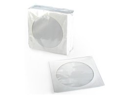 Koperty papierowe na CD DVD Intenso z okienkiem 100 sztuk INTENSO