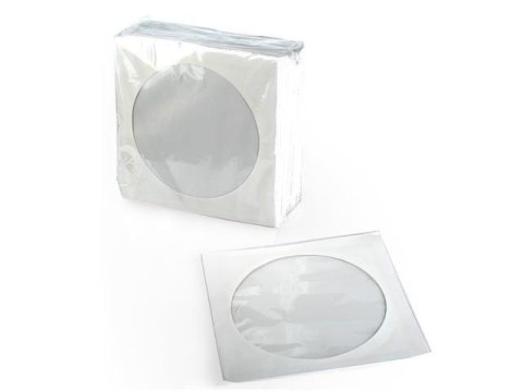 Koperty papierowe na CD DVD Intenso z okienkiem 100 sztuk INTENSO