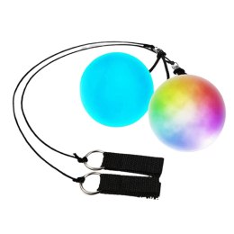 Kula Do Żonglowania Światłowodowa Ledowa LED 2 Kolorowa LEAN Toys