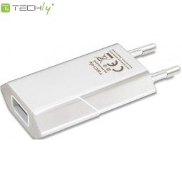 Ładowarka sieciowa Techly USB 5V 1A biała Techly